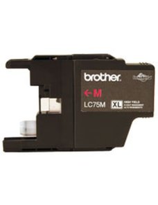 Brother LC-75M - Alto rendimiento - magenta - original - cartucho de tinta - para Brother MFC-J280, J425, J430, J435, J5910, J62