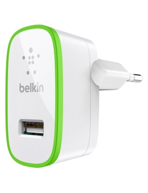 Belkin Wall Charger - Adaptador de corriente - 10 vatios - 2.1 A (USB) - blanco, verde - Imagen 1