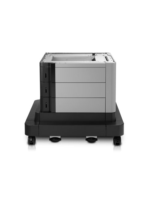 HP Paper Feeder and Stand - Base para impresora con alimentador de soportes - 2500 hojas en 3 bandeja(s) - para LaserJet Enterpr