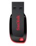 SanDisk Cruzer Blade - Unidad flash USB - 128 GB - USB - negro, rojo - Imagen 1