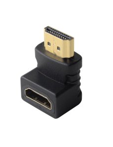 Adaptador HDMI 19Pin Male to HDMI 19Pin Female 90-degree Angle Adaptor