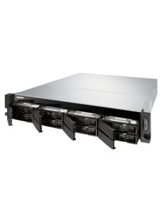 QNAP TS-853BU-RP - Servidor NAS - 8 compartimentos - montaje en bastidor - SATA 6Gb/s - RAID 0, 1, 5, 6, 10, JBOD, 5 Hot Spare, 