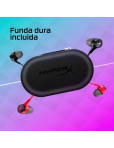 HyperX Cloud Earbuds II - Auriculares internos con micro - en oreja - cableado - conector de 3,5 mm - negro