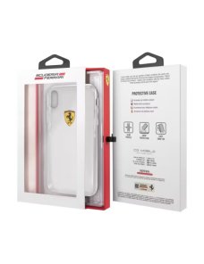 Carcasa Ferrari Iphone XR Transparente FESTRHCPI61TR