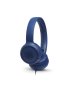 JBL TUNE 500 - Auriculares con diadema con micro - en oreja - cableado - conector de 3,5 mm - azul - Imagen 1
