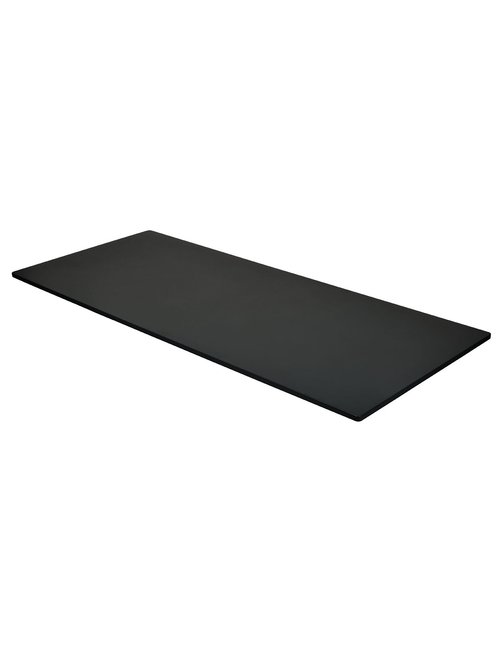 Tripp Lite Sit Stand Desk Top for Height Adjustable Standing Desk Black 72" - Table top - rectangular - black - Base escritorio 