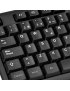 Xtech - Keyboard - Wired - Spanish - USB - Black - Standard XTK-092S - Imagen 2