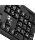 Xtech - Keyboard - Wired - Spanish - USB - Black - Standard XTK-092S - Imagen 3