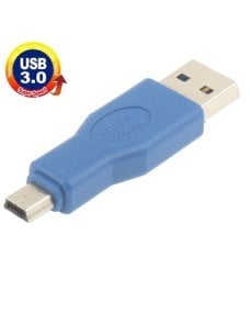 Adaptador USB 3.0 AM a Mini 10 pin (Azul) 