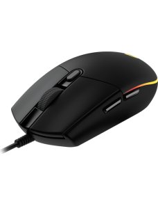 Logitech Gaming Mouse G203 LIGHTSYNC - Ratón - óptico - 6 botones - cableado - USB - negro - Imagen 1