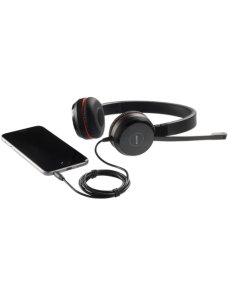 Jabra Evolve 30 II MS stereo - Auricular - en oreja - cableado - USB, conector de 3,5 mm - Imagen 9