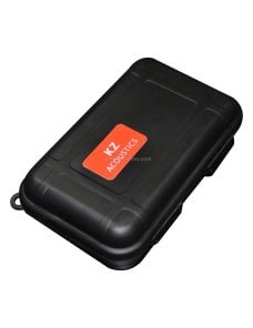 KZ-Data-Wire-Cargador-Auricular-Portatil-PP-Material-Estuche-de-recepcion-Negro-PC6873B