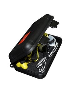 KZ-Data-Wire-Cargador-Auricular-Portatil-PP-Material-Estuche-de-recepcion-Negro-PC6873B