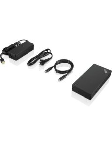 Lenovo ThinkPad USB-C Dock Gen 2 - Estación de conexión - USB-C - HDMI, 2 x DP - GigE - 90 vatios  40AS0090IT - Imagen 1