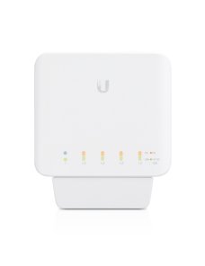 Ubiquiti UniFi Switch USW-FLEX - Conmutador - Gestionado - 4 x 10/100/1000 (PoE) + 1 x 10/100/1000 (PoE) - montaje en pared, mon