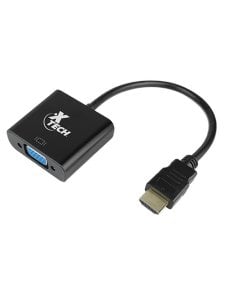 Xtech - Video adapter - 19 pin HDMI Type A - VGA - Black - XTC-363 - Imagen 1