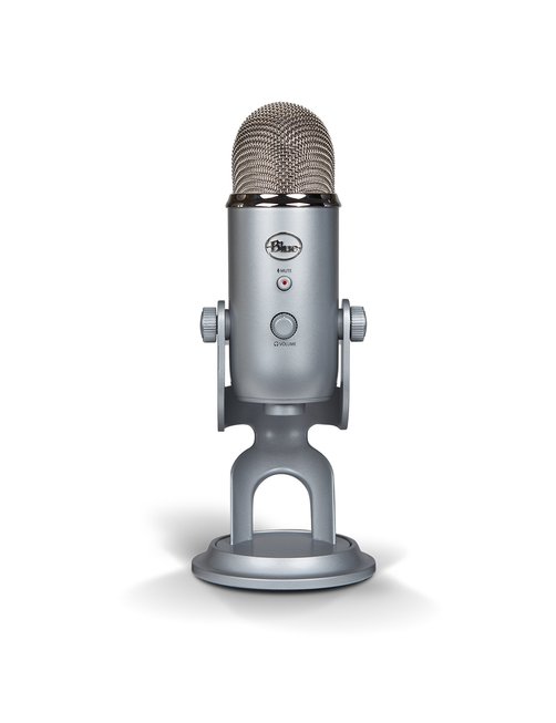 Blue Microphones Yeti - Micrófono - USB - plata - Imagen 1