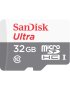 SanDisk - Flash memory card - microSDHC UHS-I Memory Card - 32 GB - 100MB SDSQUNR-032G-CN3MA