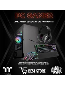 PC Gamer AMD Atlhon 3000G 3.5Ghz + Periféricos.