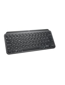 Logitech - Keyboard - Wireless - Spanish - Bluetooth / USB - Ergonomic Design - Abyss black / All black - Imagen 2