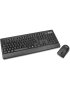 Klip Xtreme  - Juego de teclado y ratón - inalámbrico - 2.4 GHz - impermeable  KCK-2  KCK-265S