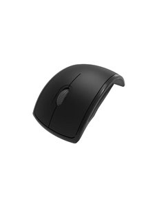 Klip Xtreme - Mouse - 2.4 GHz - Wireless - Black - Foldable - 1000dpi KMW-375BK