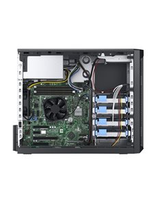 Dell EMC PowerEdge T140 - Servidor - MT - 1 vía - 1 x Xeon E-2226G / 3.4 GHz - RAM 16 GB - HDD 2 TB - DVD - G200eR2 - GigE - sin