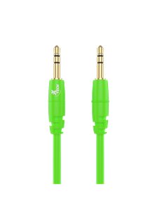 Xtech - Cable de audio - miniconector macho a miniconector macho - 1 m - negro, blanco, azul, verde, naranja (paquete de 10)