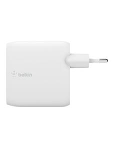 Belkin - Adaptador de corriente - 68 vatios - 3 A - Fast Charge - 2 conectores de salida (USB-C) - blanco - Imagen 4