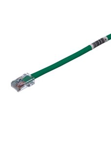 Panduit TX5e - Cable de interconexión - RJ-45 (M) a RJ-45 (M) - 2.1 m - UTP - CAT 5e - sin enganches, trenzado - verde