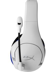 HyperX Cloud Stinger Core - Auricular - tamaño completo - 2,4 GHz - inalámbrico - blanco, azul - para Sony PlayStation 4, Sony P