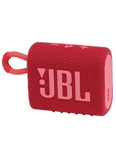 Altavoz  para uso Portátil JBL Go 3 - inalámbrico - Bluetooth - 4.2 vatios - rojo
