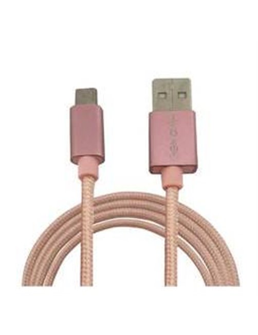 6FT USB-A TO USB-C CABLE W/METAL TIP PIN