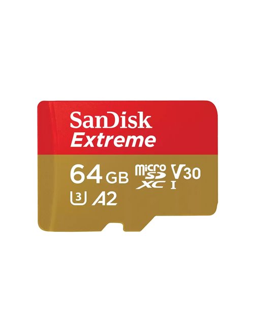 Extreme microSDXC 64GB+SD Adapter 170MB/ 