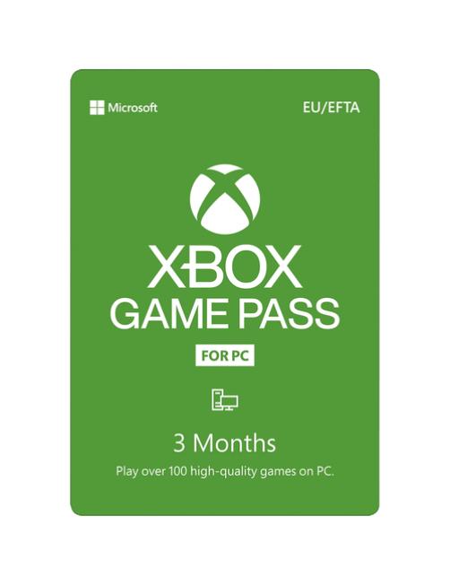 Microsoft Xbox Live Game Pass for PC - Win licencia de suscripción (3 meses) - ESD
