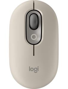 Logitech - Mouse - Wireless - With Emoji Mist Sand