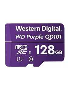 Tarjeta de Memoria micro SDXC Western Digital Purple SC QD101 128GB Class 10 UHS-I WDD128G1P0C