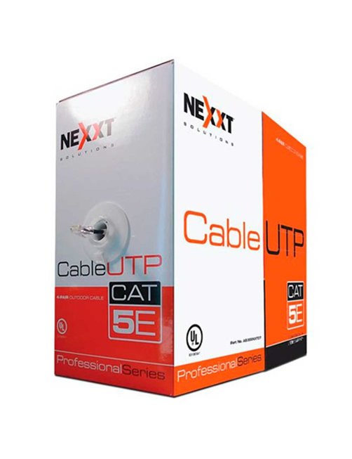 Cable UTP Nexxt Cat5E 305m gris 798302030015